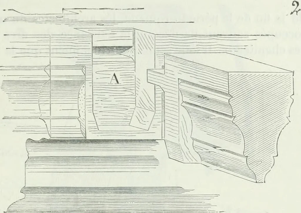 An illustration from Dictionnaire raisonné de l'architecture française du XIe au XVIe siècle, 1875, leaf 450