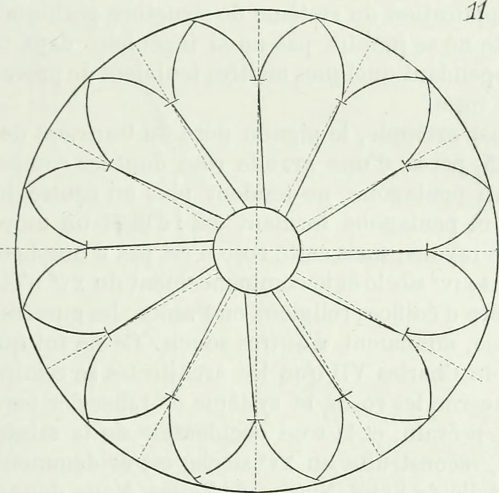 An illustration from Dictionnaire raisonné de l'architecture française du XIe au XVIe siècle, 1875, leaf 70
