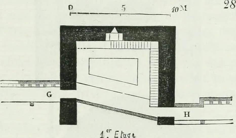An illustration from Dictionnaire raisonné de l'architecture française du XIe au XVIe siècle, 1875, leaf 112