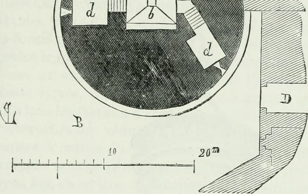 An illustration from Dictionnaire raisonné de l'architecture française du XIe au XVIe siècle, 1875, leaf 128