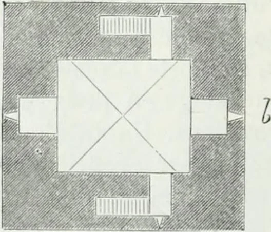 An illustration from Dictionnaire raisonné de l'architecture française du XIe au XVIe siècle, 1875, leaf 173