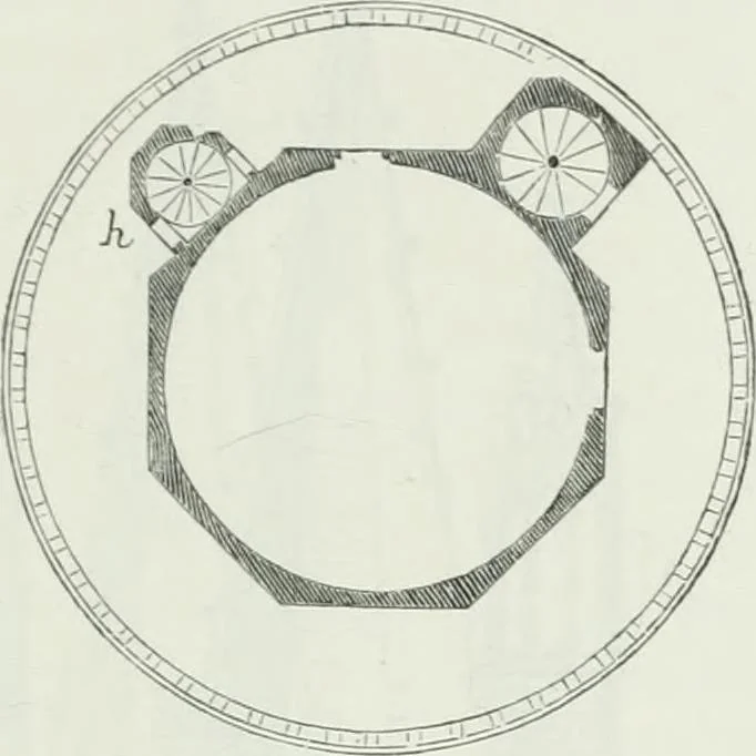 An illustration from Dictionnaire raisonné de l'architecture française du XIe au XVIe siècle, 1875, leaf 194