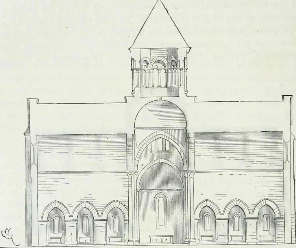 An illustration from Dictionnaire raisonné de l'architecture française du XIe au XVIe siècle, 1875, leaf 235