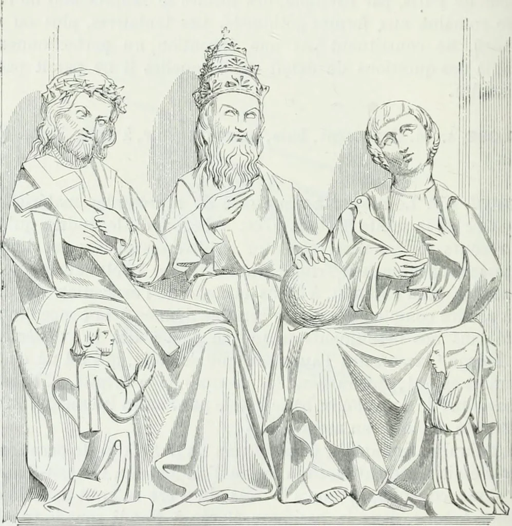 An illustration from Dictionnaire raisonné de l'architecture française du XIe au XVIe siècle, 1875, leaf 317