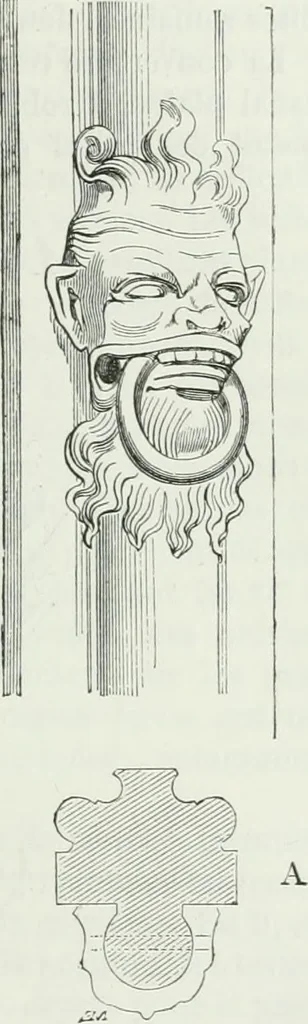 An illustration from Dictionnaire raisonné de l'architecture française du XIe au XVIe siècle, 1875, leaf 330