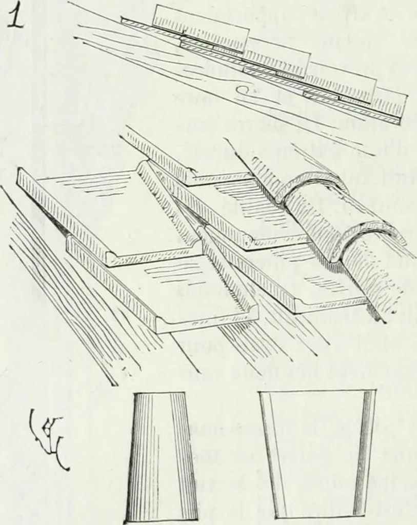An illustration from Dictionnaire raisonné de l'architecture française du XIe au XVIe siècle, 1875, leaf 331