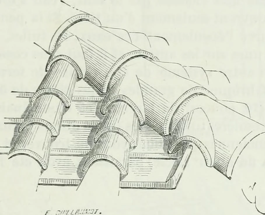 An illustration from Dictionnaire raisonné de l'architecture française du XIe au XVIe siècle, 1875, leaf 334