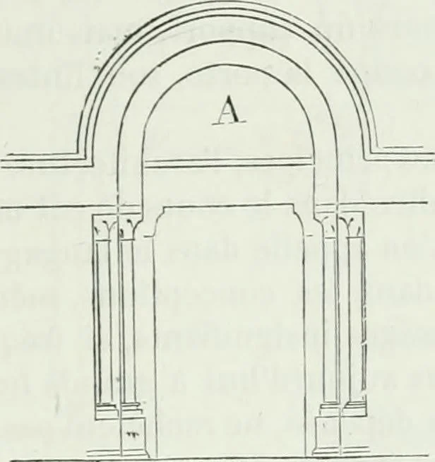An illustration from Dictionnaire raisonné de l'architecture française du XIe au XVIe siècle, 1875, leaf 342