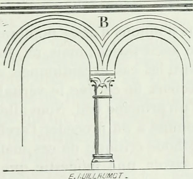 An illustration from Dictionnaire raisonné de l'architecture française du XIe au XVIe siècle, 1875, leaf 342