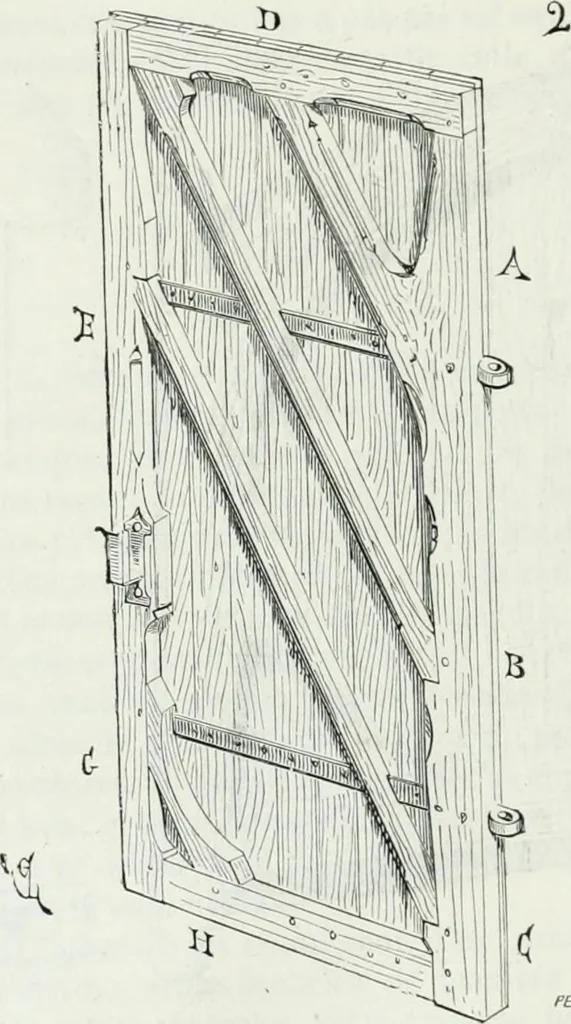An illustration from Dictionnaire raisonné de l'architecture française du XIe au XVIe siècle, 1875, leaf 357