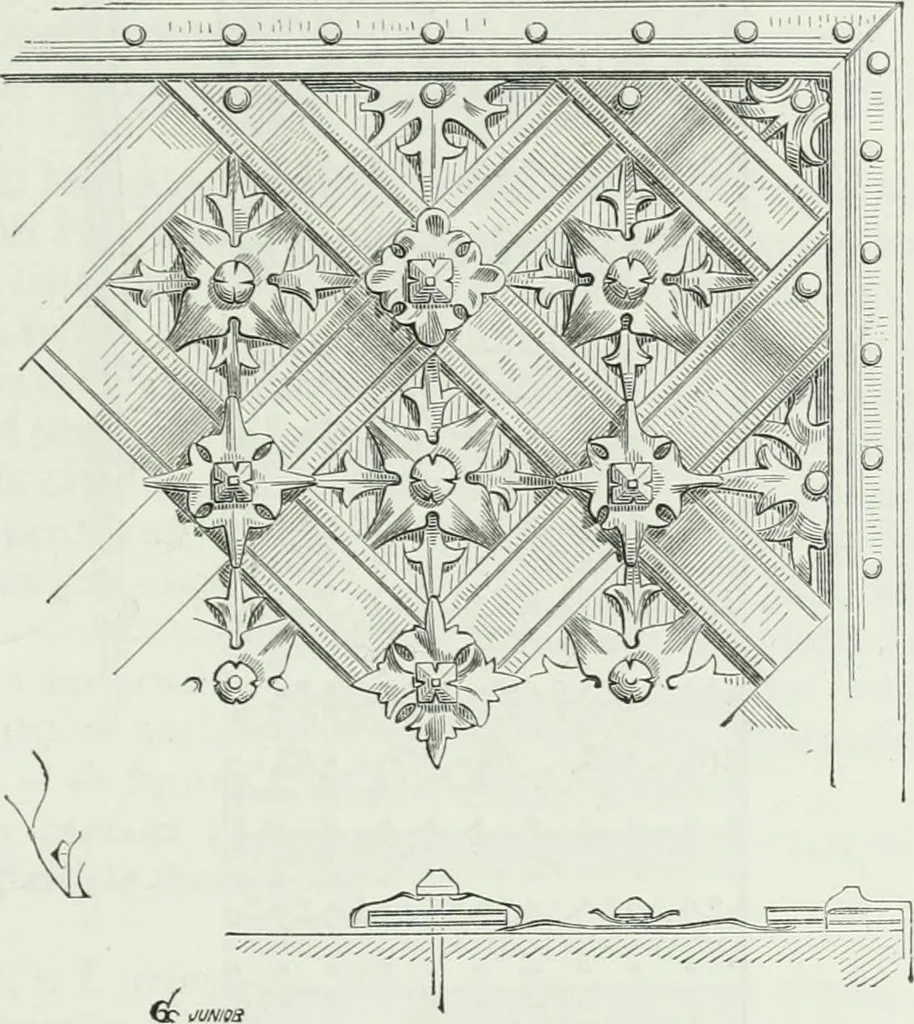 An illustration from Dictionnaire raisonné de l'architecture française du XIe au XVIe siècle, 1875, leaf 362