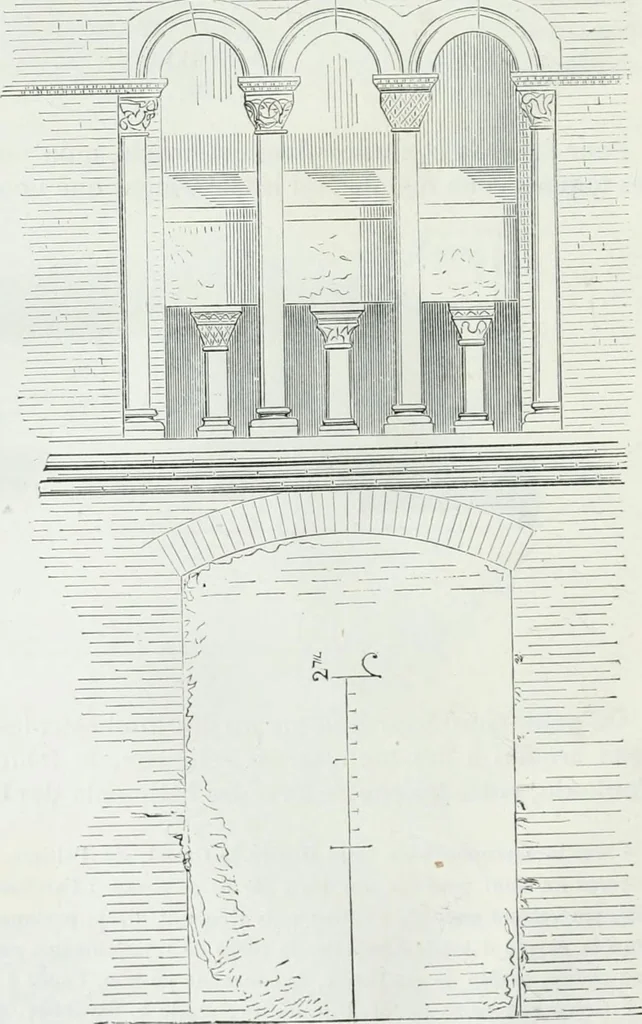 An illustration from Dictionnaire raisonné de l'architecture française du XIe au XVIe siècle, 1875, leaf 37