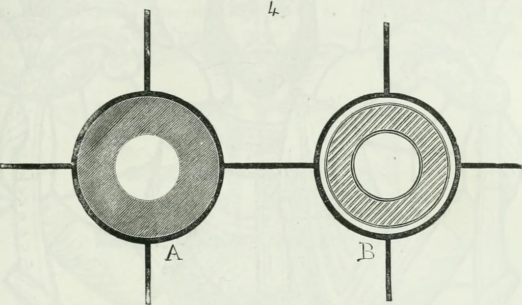 An illustration from Dictionnaire raisonné de l'architecture française du XIe au XVIe siècle, 1875, leaf 396