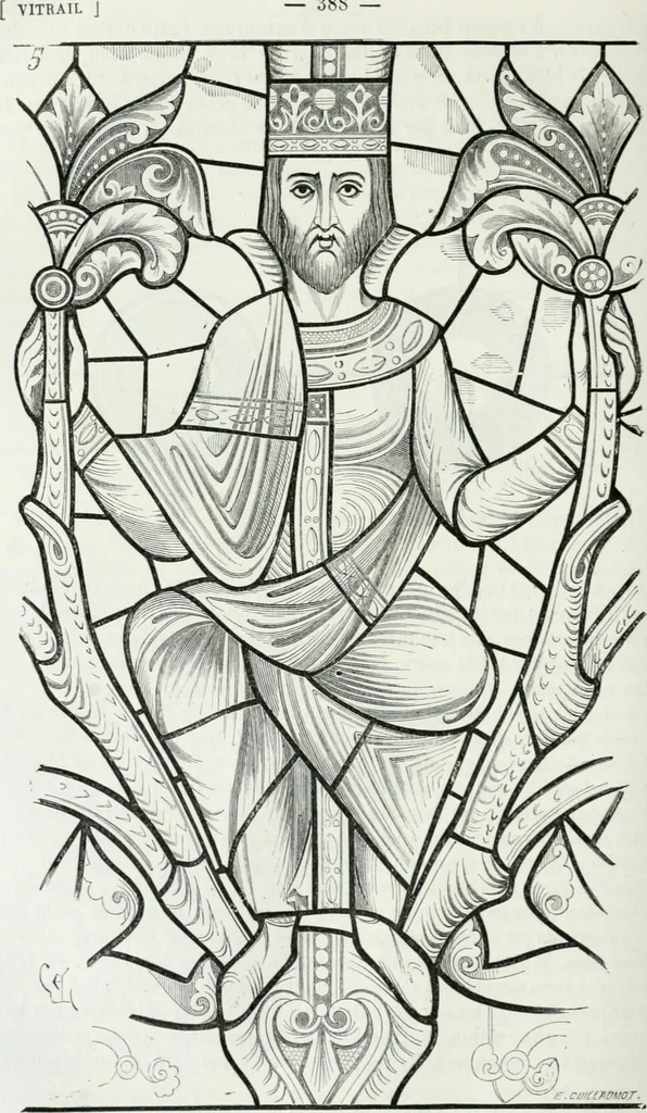 An illustration from Dictionnaire raisonné de l'architecture française du XIe au XVIe siècle, 1875, leaf 397