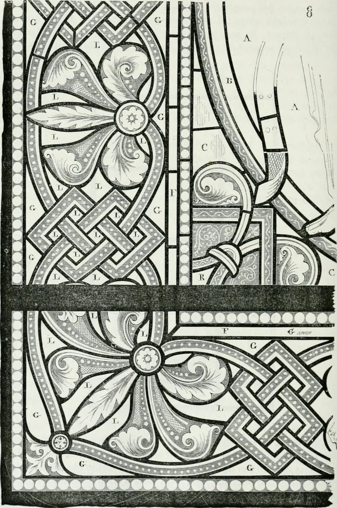 An illustration from Dictionnaire raisonné de l'architecture française du XIe au XVIe siècle, 1875, leaf 401