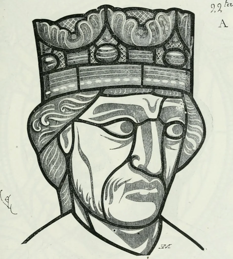 An illustration from Dictionnaire raisonné de l'architecture française du XIe au XVIe siècle, 1875, leaf 430