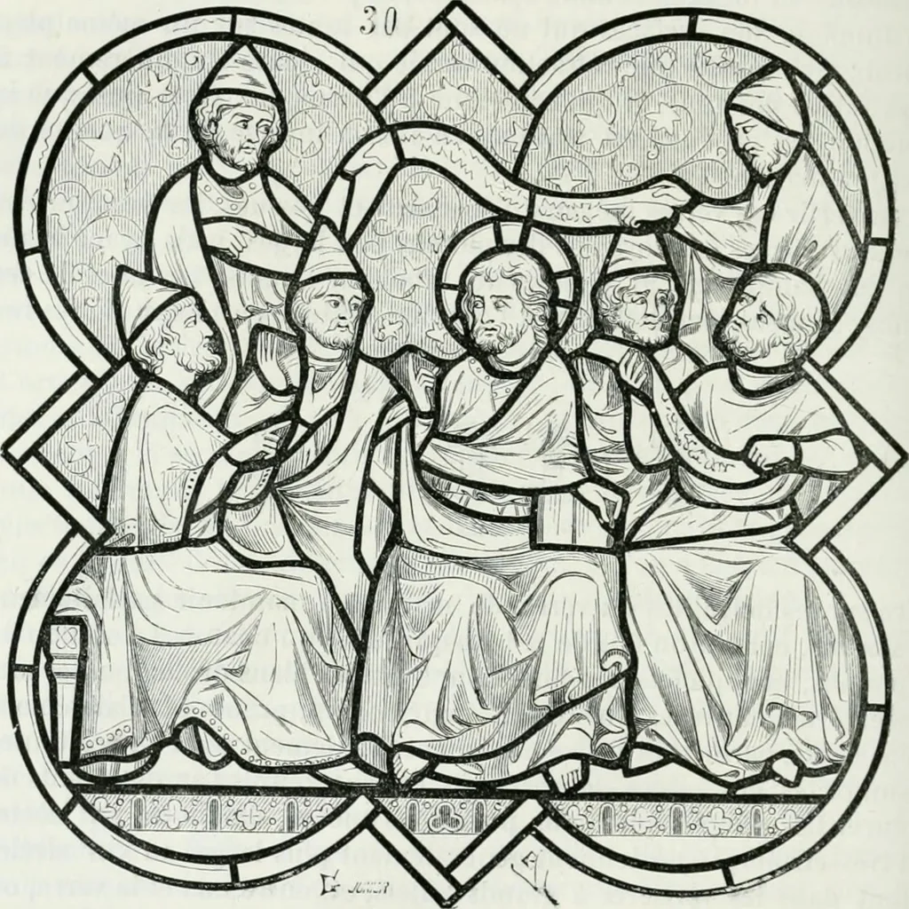 An illustration from Dictionnaire raisonné de l'architecture française du XIe au XVIe siècle, 1875, leaf 441