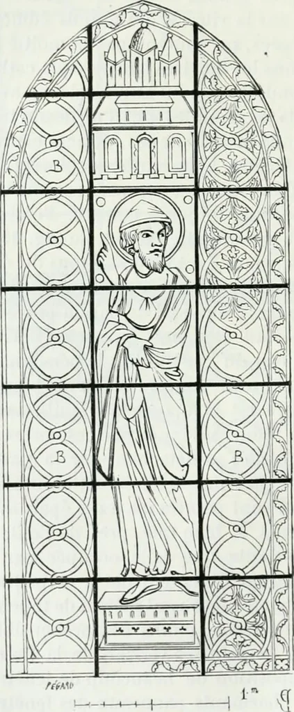 An illustration from Dictionnaire raisonné de l'architecture française du XIe au XVIe siècle, 1875, leaf 445
