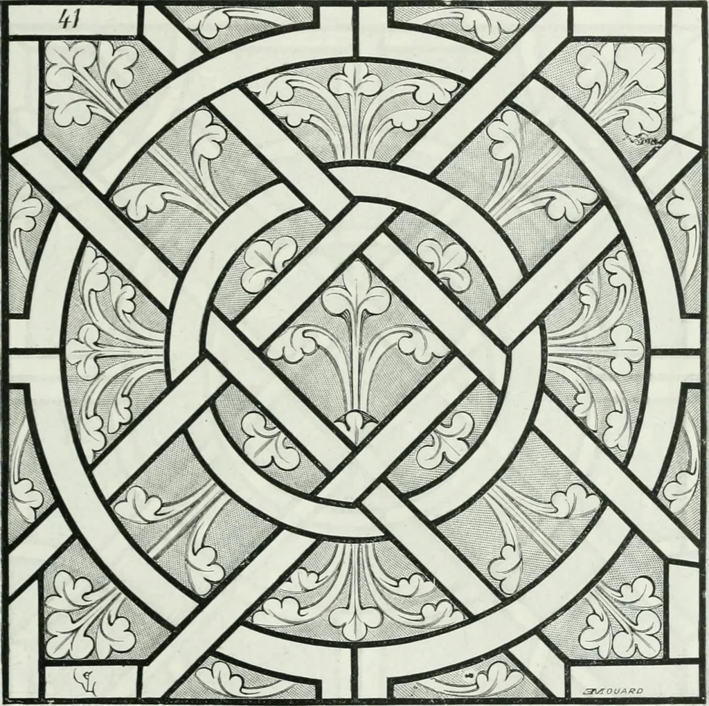 An illustration from Dictionnaire raisonné de l'architecture française du XIe au XVIe siècle, 1875, leaf 460