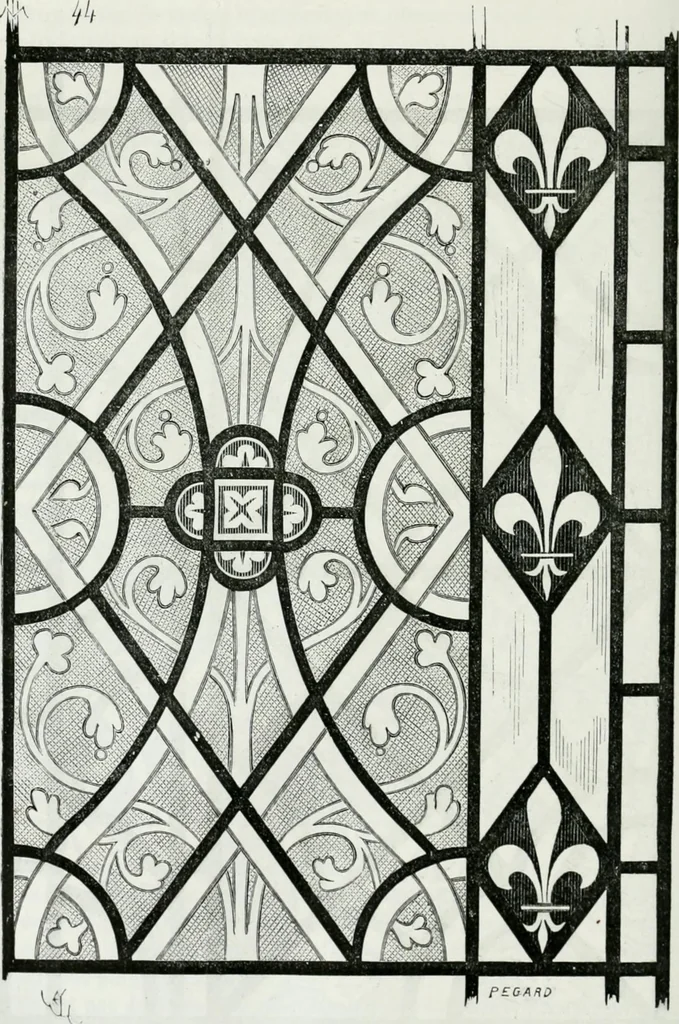 An illustration from Dictionnaire raisonné de l'architecture française du XIe au XVIe siècle, 1875, leaf 463