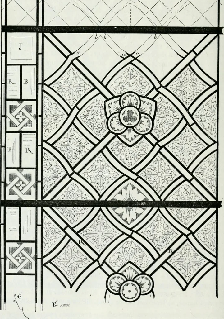 An illustration from Dictionnaire raisonné de l'architecture française du XIe au XVIe siècle, 1875, leaf 465
