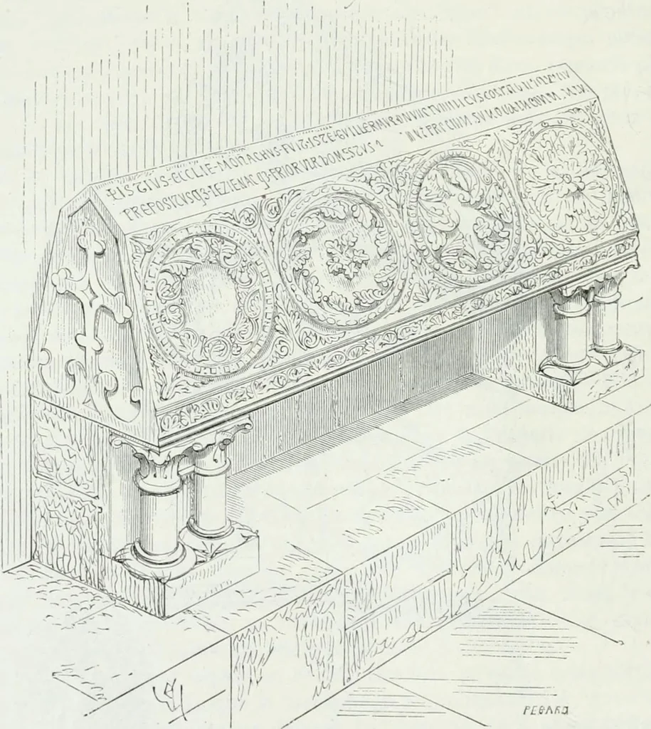 An illustration from Dictionnaire raisonné de l'architecture française du XIe au XVIe siècle, 1875, leaf 53