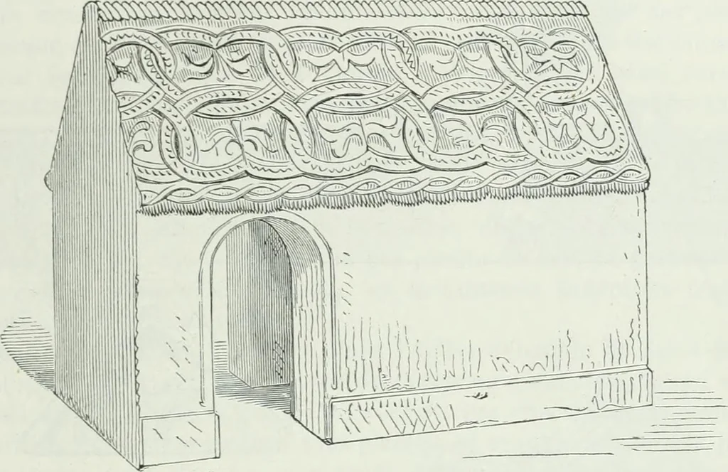 An illustration from Dictionnaire raisonné de l'architecture française du XIe au XVIe siècle, 1875, leaf 54