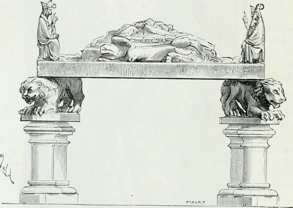 An illustration from Dictionnaire raisonné de l'architecture française du XIe au XVIe siècle, 1875, leaf 71