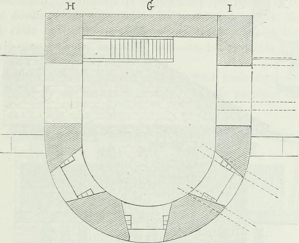 An illustration from Dictionnaire raisonné de l'architecture française du XIe au XVIe siècle, 1875, leaf 82