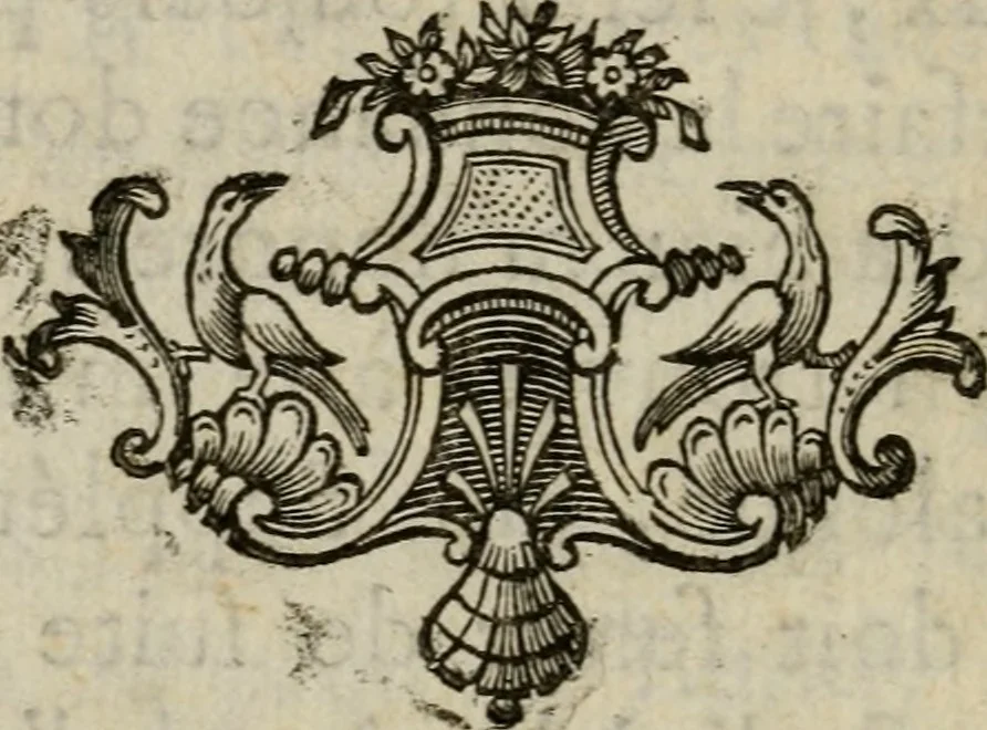 An illustration from Catalogue raisonné des bijoux, porcelaines, bronzes, lacqs, lustres de cristal de roche et de porcelaine : pendules de goût & autres meubles curieux ou composés : tableaux, desseins, estampes, coquilles & autres effets de curtiosité, provenans de la succession de M. Angran, vicomte de Fonspertuis, 1747, leaf 23
