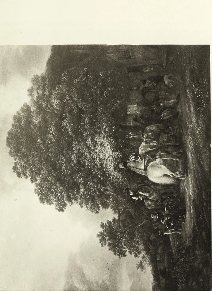 An illustration from A catalogue raisonné of the works of the most eminent Dutch, Flemish, and French painters; in which is included a short biographical notice of the artists, with a copious description of their principal pictures; a statement of the prices at which such pictures have been sold at public sales on the continent and in England; a reference to the galleries and private collections, in which a large portion are at present; and the names of the artists by whom they have been engraved; to which is added, a brief notice of the scholars & imitators of the great masters of the above schools:, 1829, leaf 254