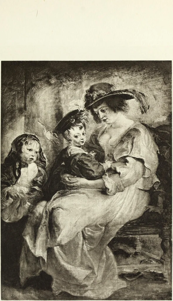 An illustration from A catalogue raisonné of the works of the most eminent Dutch, Flemish, and French painters; in which is included a short biographical notice of the artists, with a copious description of their principal pictures; a statement of the prices at which such pictures have been sold at public sales on the continent and in England; a reference to the galleries and private collections, in which a large portion are at present; and the names of the artists by whom they have been engraved; to which is added, a brief notice of the scholars & imitators of the great masters of the above schools:, 1829, leaf 202