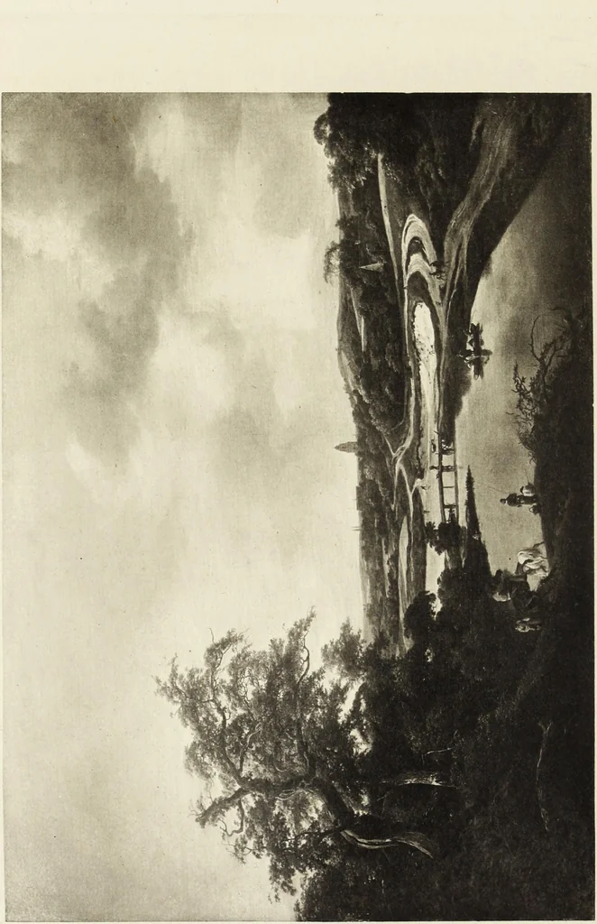An illustration from A catalogue raisonné of the works of the most eminent Dutch, Flemish, and French painters; in which is included a short biographical notice of the artists, with a copious description of their principal pictures; a statement of the prices at which such pictures have been sold at public sales on the continent and in England; a reference to the galleries and private collections, in which a large portion are at present; and the names of the artists by whom they have been engraved; to which is added, a brief notice of the scholars & imitators of the great masters of the above schools:, 1829, leaf 123