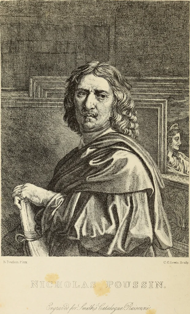 An illustration from A catalogue raisonné of the works of the most eminent Dutch, Flemish, and French painters; in which is included a short biographical notice of the artists, with a copious description of their principal pictures; a statement of the prices at which such pictures have been sold at public sales on the continent and in England; a reference to the galleries and private collections, in which a large portion are at present; and the names of the artists by whom they have been engraved; to which is added, a brief notice of the scholars & imitators of the great masters of the above schools:, 1829, leaf 7