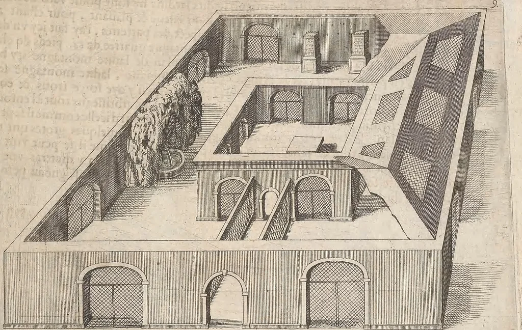 An illustration from Les raisons des forces mouuantes auec diuerses machines tant vtilles que plaisantes : aus quelles sont adioints plusieurs desseings de grotes et fontaines, 1615, leaf 132