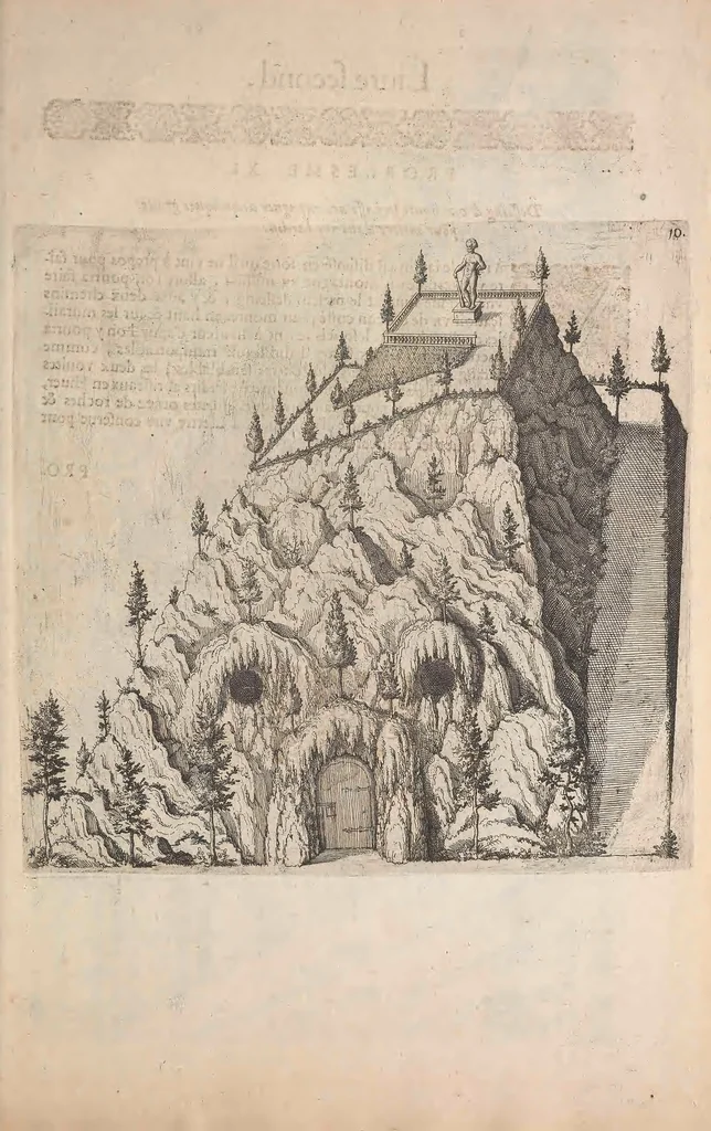 An illustration from Les raisons des forces mouuantes auec diuerses machines tant vtilles que plaisantes : aus quelles sont adioints plusieurs desseings de grotes et fontaines, 1615, leaf 134