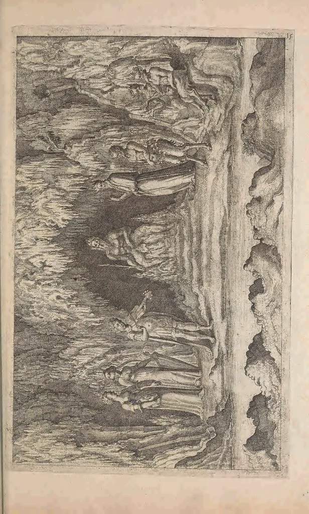 An illustration from Les raisons des forces mouuantes auec diuerses machines tant vtilles que plaisantes : aus quelles sont adioints plusieurs desseings de grotes et fontaines, 1615, leaf 144