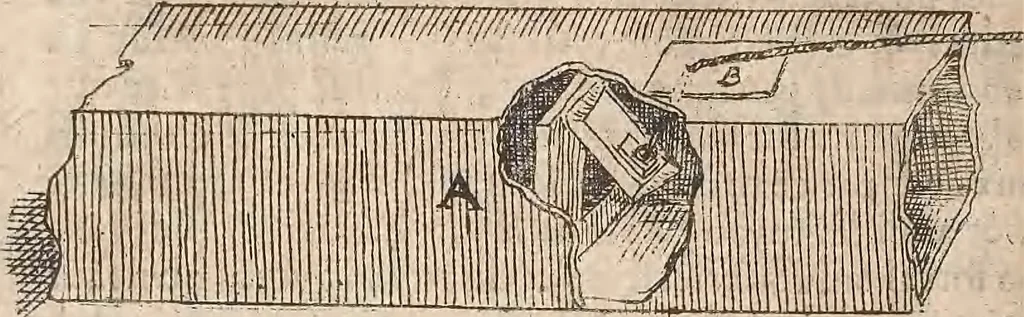 An illustration from Les raisons des forces mouuantes auec diuerses machines tant vtilles que plaisantes : aus quelles sont adioints plusieurs desseings de grotes et fontaines, 1615, leaf 171