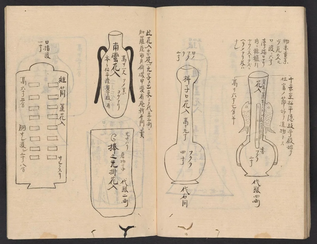 An illustration from [Rakuyaki] = [Raku pottery], 1700, leaf 30