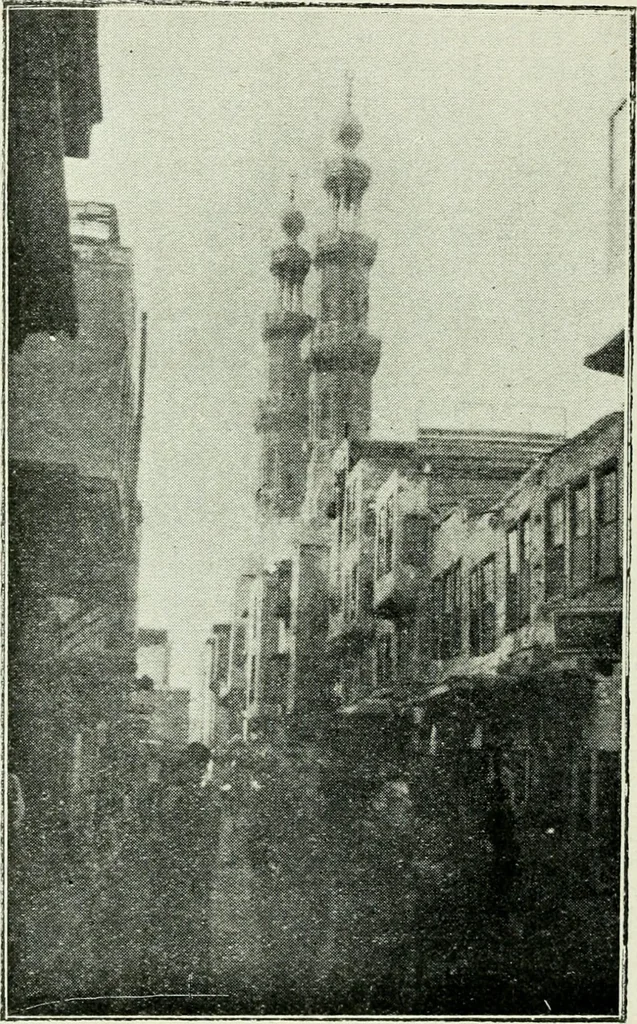 An illustration from Rambles in Cairo, 1917, leaf 107