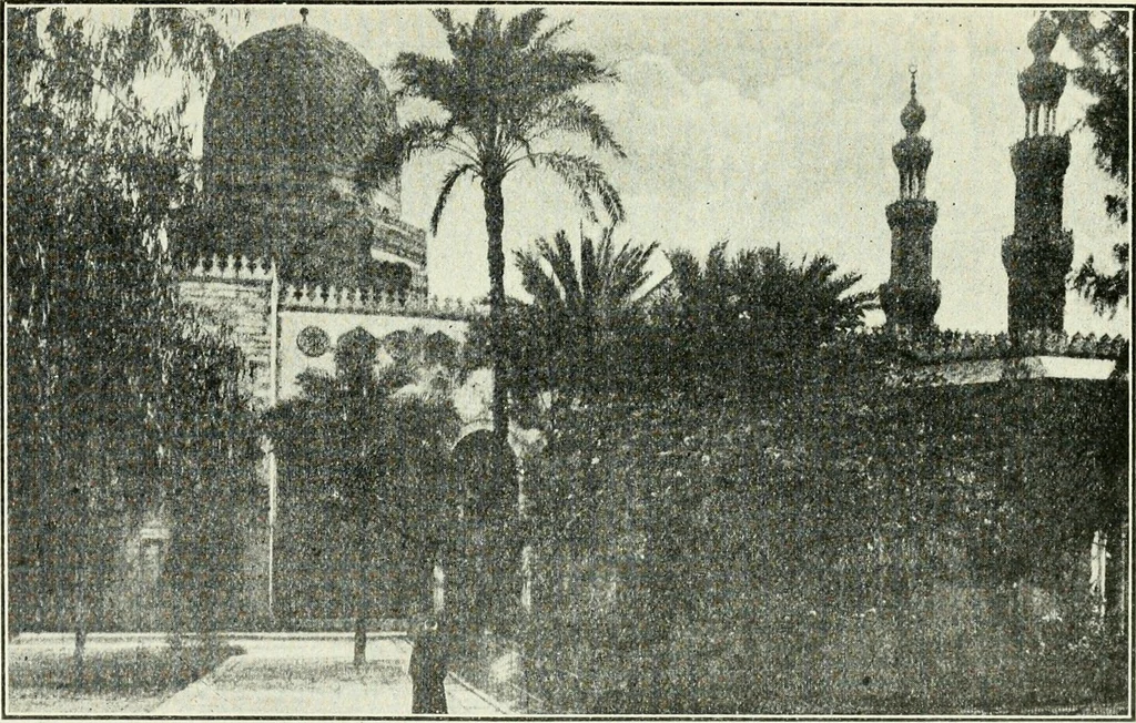 An illustration from Rambles in Cairo, 1917, leaf 108
