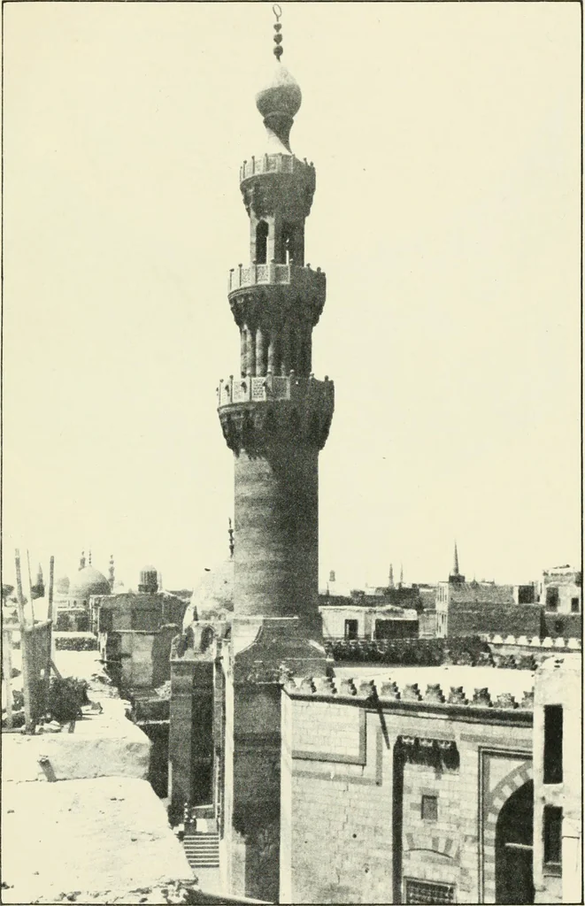 An illustration from Rambles in Cairo, 1917, leaf 128