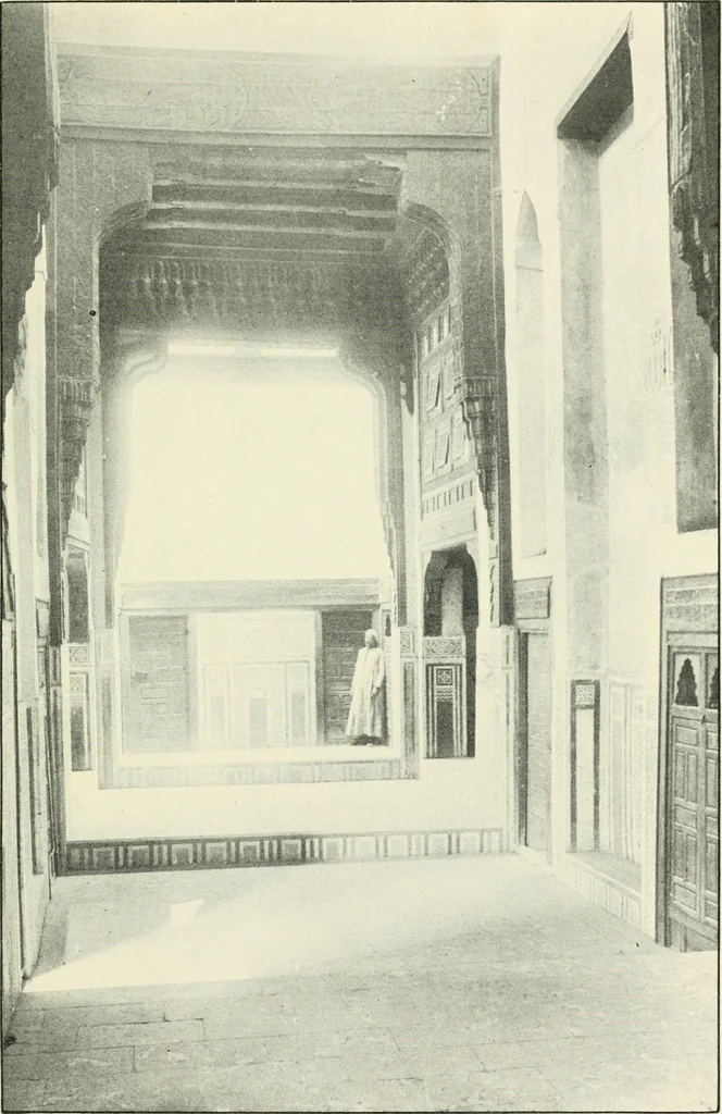 An illustration from Rambles in Cairo, 1917, leaf 140