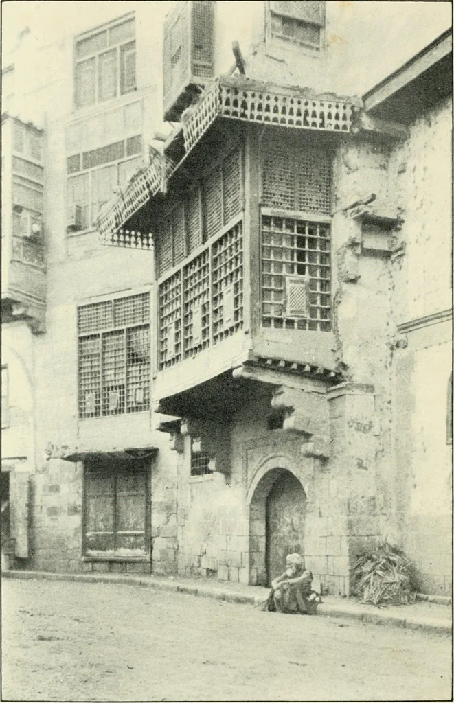 An illustration from Rambles in Cairo, 1917, leaf 5