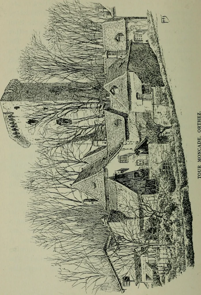An illustration from Rambles in the Pyrenees and the adjacent districts, Gascony, Pays de Foix [and] Roussillon, 1912, leaf 107