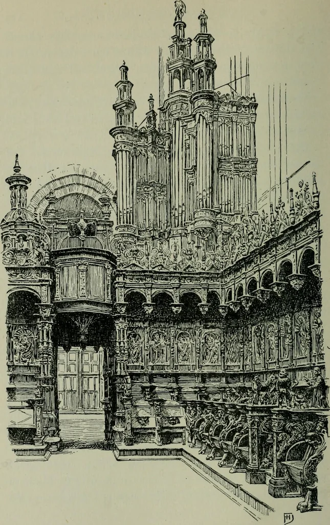 An illustration from Rambles in the Pyrenees and the adjacent districts, Gascony, Pays de Foix [and] Roussillon, 1912, leaf 181