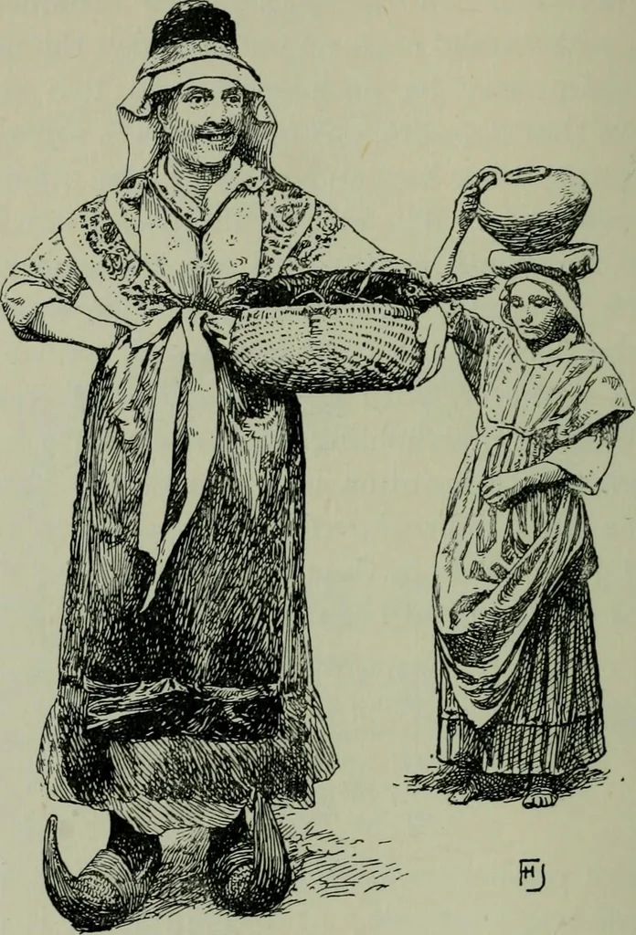 An illustration from Rambles in the Pyrenees and the adjacent districts, Gascony, Pays de Foix [and] Roussillon, 1912, leaf 227