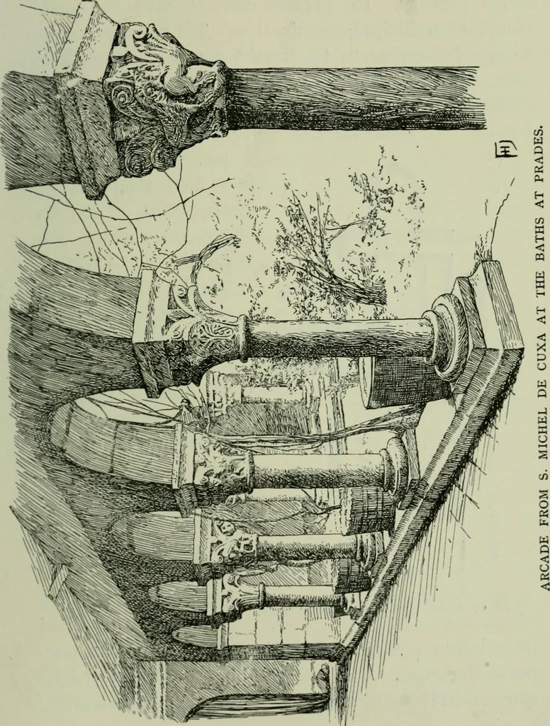 An illustration from Rambles in the Pyrenees and the adjacent districts, Gascony, Pays de Foix [and] Roussillon, 1912, leaf 304