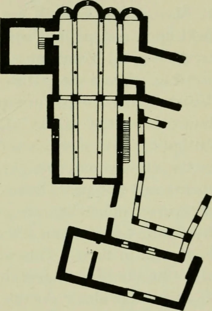 An illustration from Rambles in the Pyrenees and the adjacent districts, Gascony, Pays de Foix [and] Roussillon, 1912, leaf 332