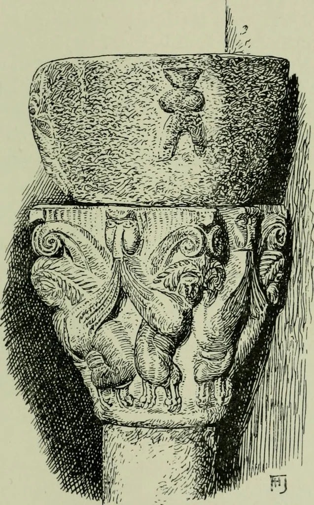 An illustration from Rambles in the Pyrenees and the adjacent districts, Gascony, Pays de Foix [and] Roussillon, 1912, leaf 360